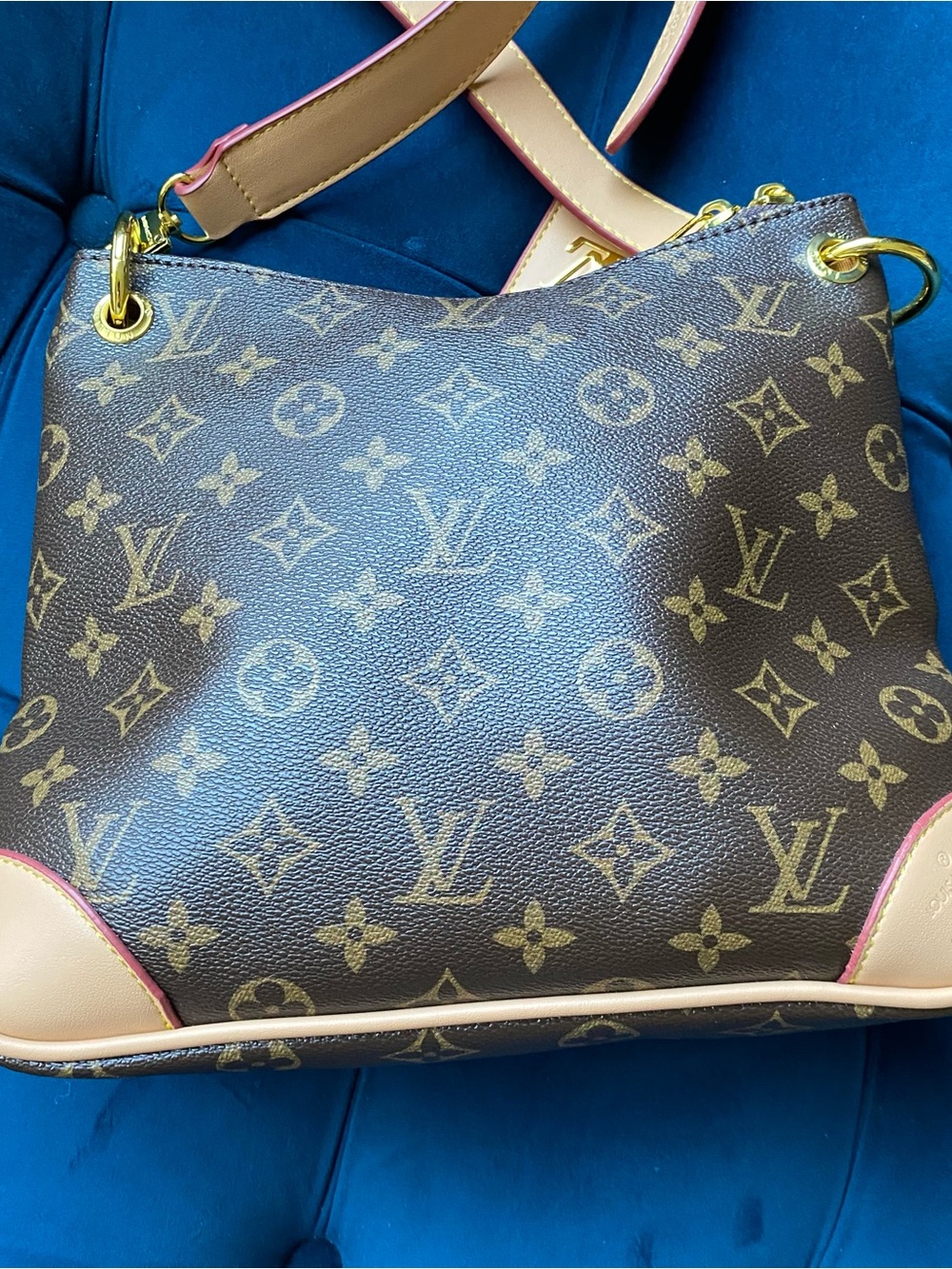 FASHION DESIGNER INSPIRED MONOGRAM SHOULDER BAG - Picture 3 of 16